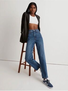 Madewell - Perfect Vintage Straight Jean in Mayfield Wash / 25 / MAYFIELD WASH